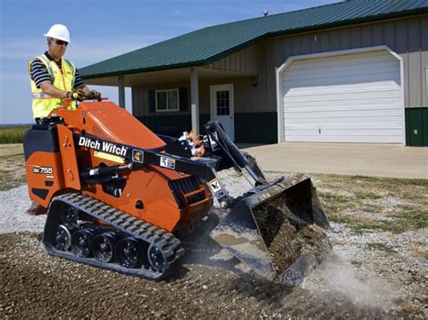 mini skid steer rental los angeles|walk behind mini loader rental.